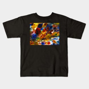 Colorful glass art Kids T-Shirt